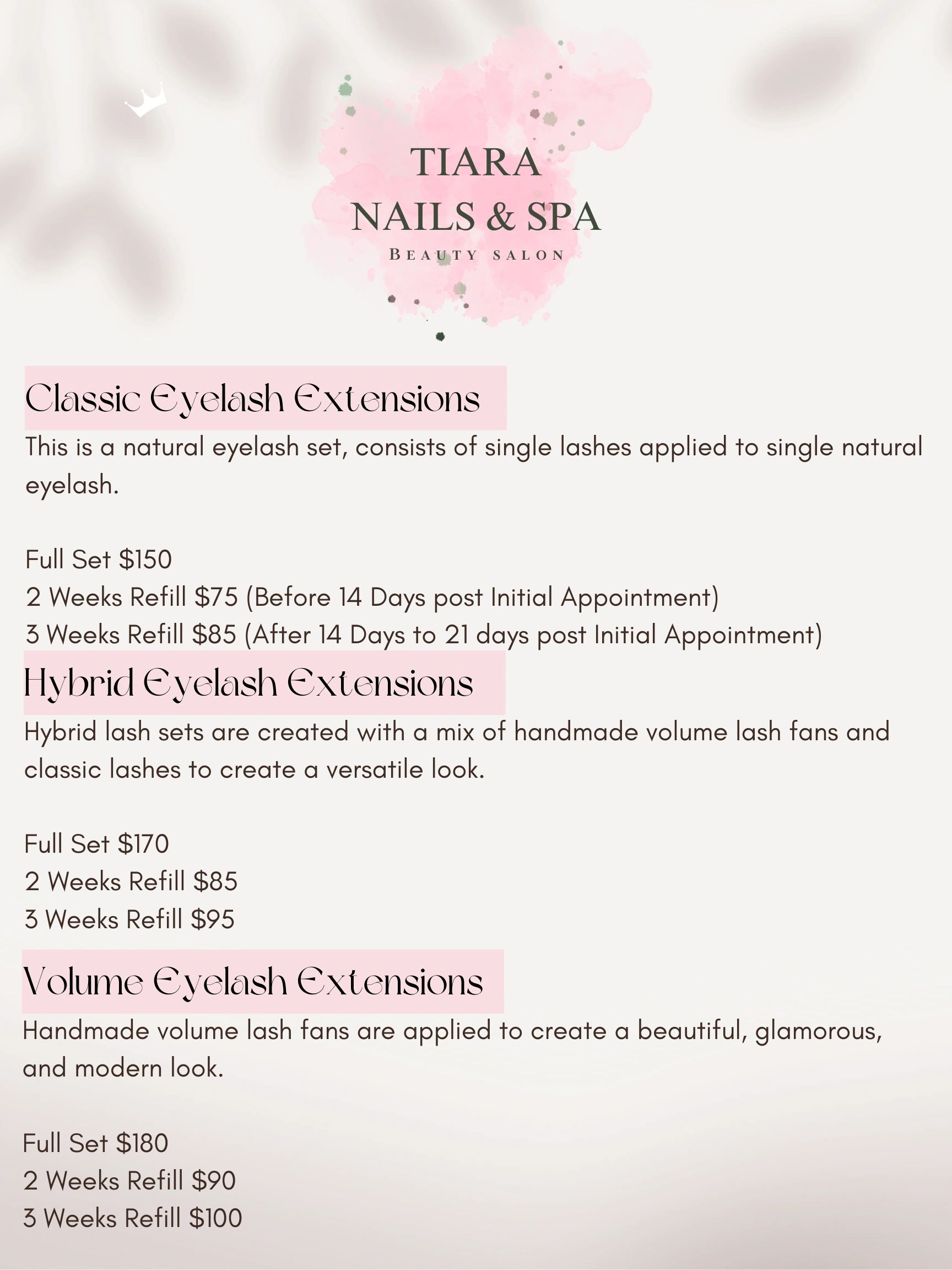 Tiara Nails & Spa